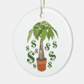 Money Keramisch Ornament (Links)