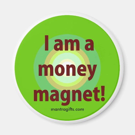 Money Magnet Magneet (Voorkant)