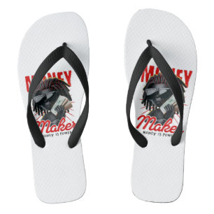 Money Maker Gorilla Tongs de plage - Été audacieux