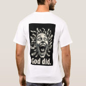 Money Mind Explosion Art T-shirt (Achterkant)