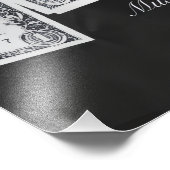 Money Mindset Esthetische Poster (Hoek)