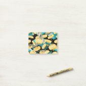 Money Pattern 2 Post-it® Notes (Op bureau)