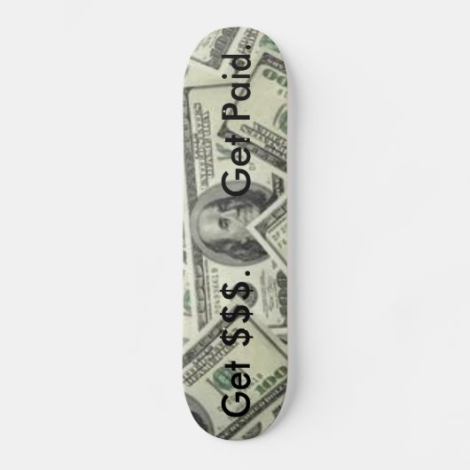 Money Skateboard (Voorkant)