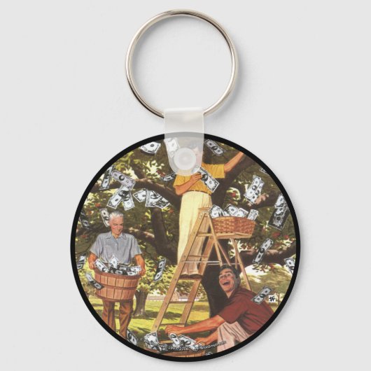 Money Tree Sleutelhanger (Voorkant)