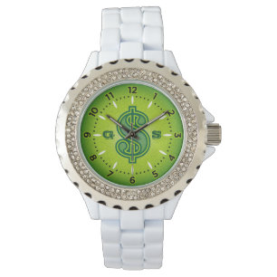Money Watch - Green Horloge