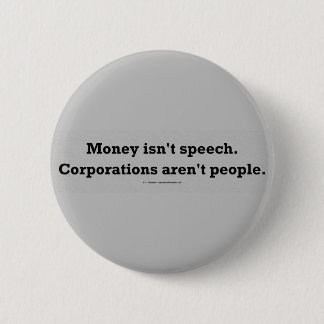 MoneySpeechCorpPerson Ronde Button 5,7 Cm