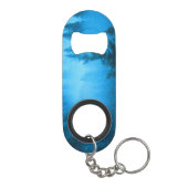 Mongmonogram van het embleem van de Compass-ster i Mini Flessenopener (Achterkant)