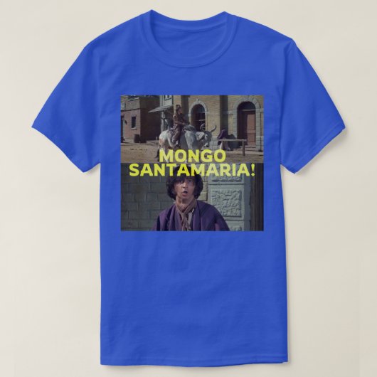 Mongo SANTAMARIA T-shirt (Design voorkant)