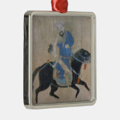Mongol archer over horseback metalen ornament (Rechts)