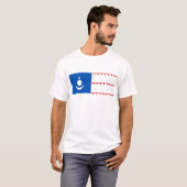 Mongol Empire Flag T-shirt (Voorkant volledig)