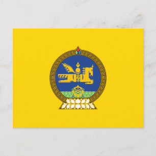 Mongol (Mongoolse) embleem Briefkaart