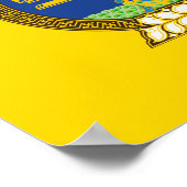 Mongol (Mongoolse) embleem Poster (Hoek)