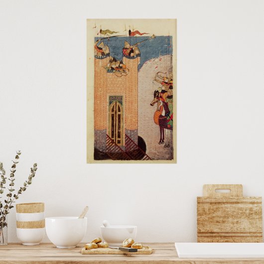 Mongolen Poster (Keuken)