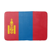 Mongolia Flag Badmat (Voorkant)