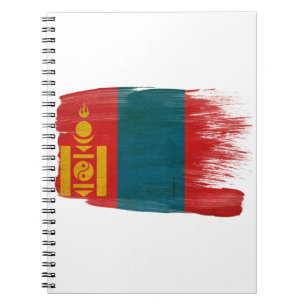 Mongolia Flag Notitieboek