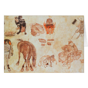 Mongoliaans nomadiaal kamp, 15e eeuw