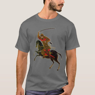 Mongoliaanse rijder t-shirt