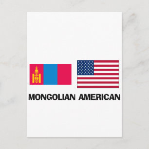 Mongolian American Briefkaart