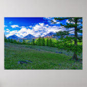 Mongolian Mountain Poster (Voorkant)