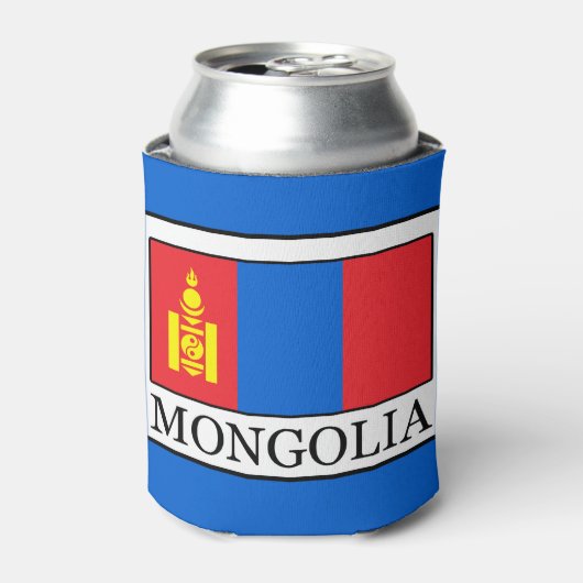 Mongolië Blikjeskoeler (Blikje Voorkant)