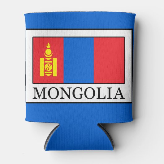 Mongolië Blikjeskoeler (Voorkant)