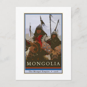 Mongolië Briefkaart