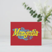 Mongolië Briefkaart (Staand voorkant)