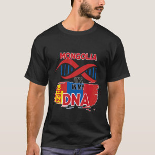 Mongolië in mijn bloed t-shirt