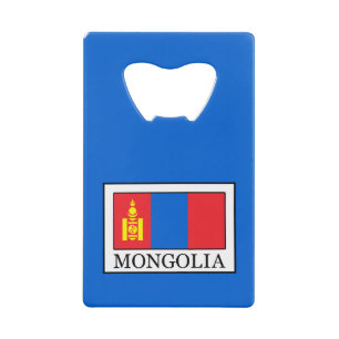 Mongolië Kredietkaart Flessenopener