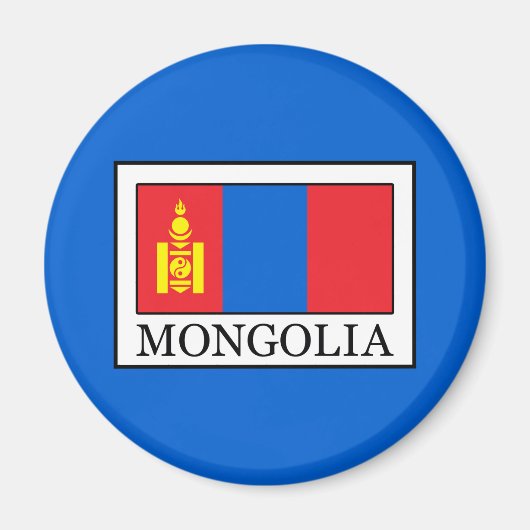 Mongolië Magneet (Voorkant)