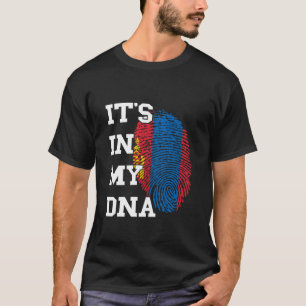 Mongolië Mongoolse wortels Het zit in mijn DNA Mon T-shirt