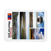 Mongolie - Mosaïque - Magnet (Horizontal)