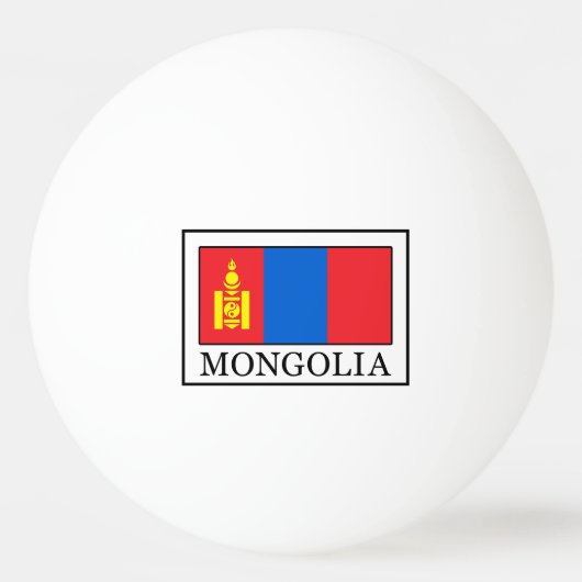 Mongolië Pingpongballen (Voorkant)