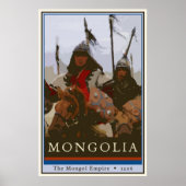 Mongolië Poster (Voorkant)