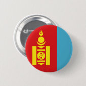 mongolië ronde button 5,7 cm (Voorkant /achterkant)