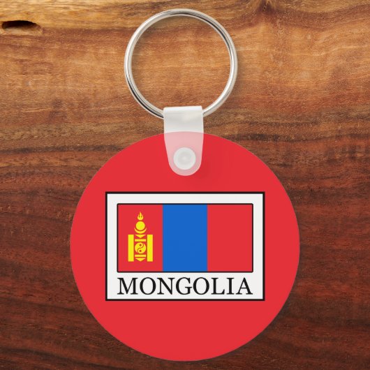 Mongolië Sleutelhanger (Achterkant)