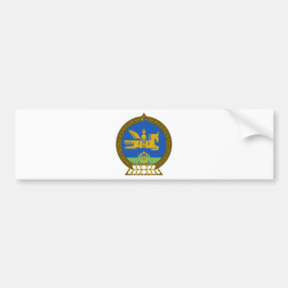 Mongolië State Emblem Bumpersticker