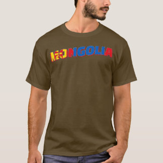 Mongolië stijl retro souvenir 2 t-shirt