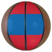 Mongolië vlag basketbal (Verticaal)