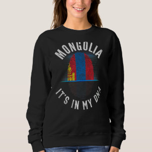 Mongolië vlag in mijn dna-mongoliaans Trui