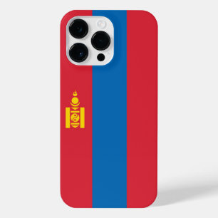 Mongolië vlag iPhone 14 pro max hoesje
