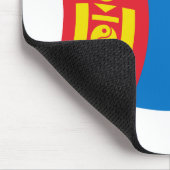 Mongolië Vlag Muismat (Hoek)