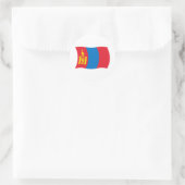 Mongolië Vlag Sticker (Tas)