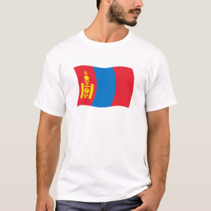 Mongolië Vlag T-shirt