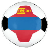Mongolië vlag voetbal (Gedraaid)