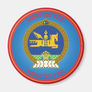Mongolisch Erfgoed Embleem Magneet