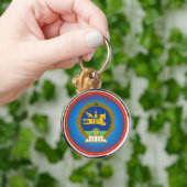 Mongolisch Erfgoed Embleem Sleutelhanger (Hand)