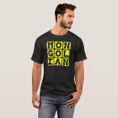 Mongools, taal van China T-shirt (Voorkant volledig)