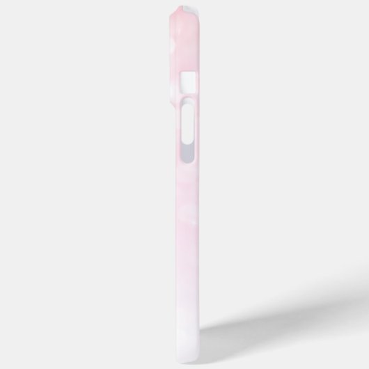 Mongoolse flamingos Roze glitter sparren Monogram Case-Mate iPhone Case (Achterkant / Links)