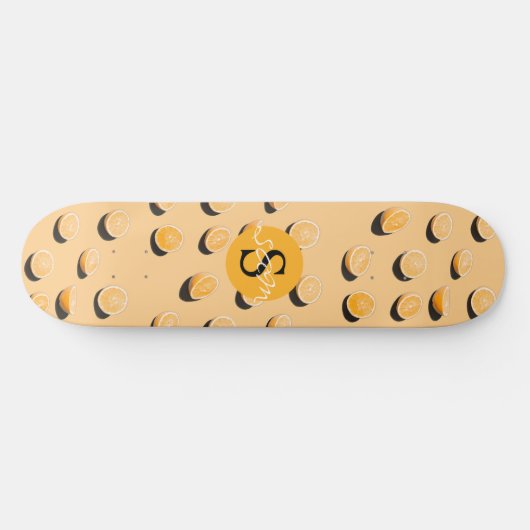 MonGRAM Oranges Skateboard (Horz)